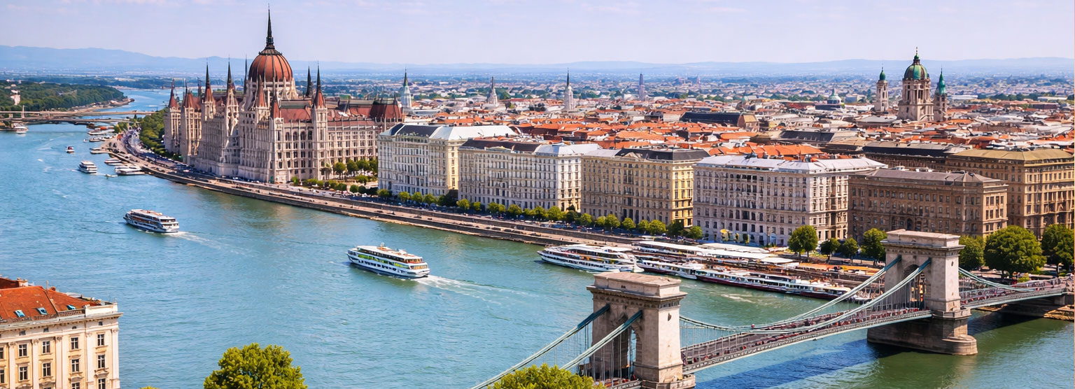 Budapest river view