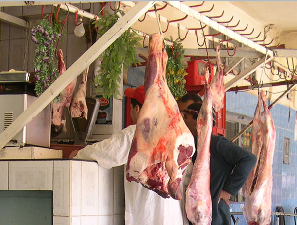 Morrcan tradtional butcher