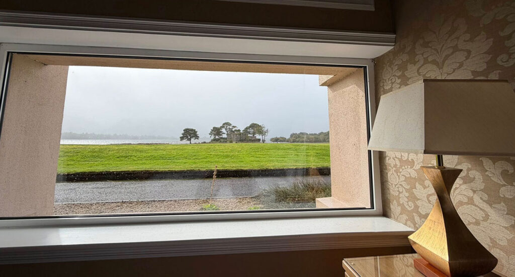 Killarney Lake Hotel Room View.