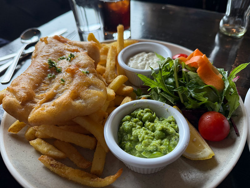Lobster house, fish and chips
