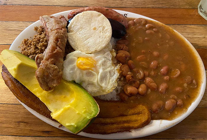 Bandeja Paisa - platter