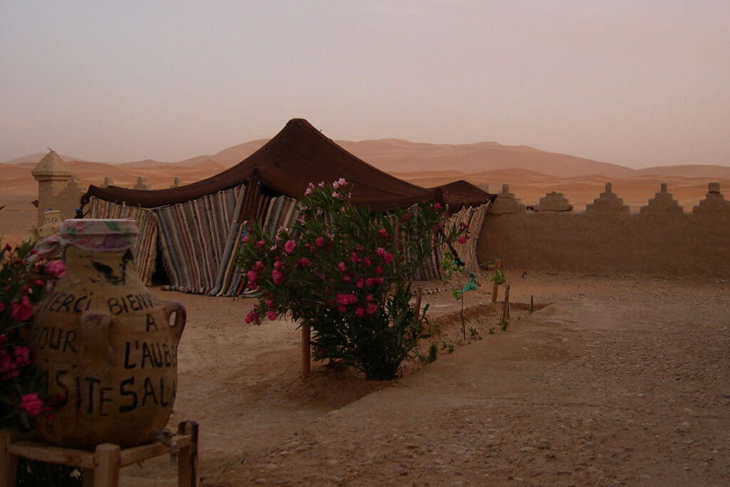 Sahara starting point for trek