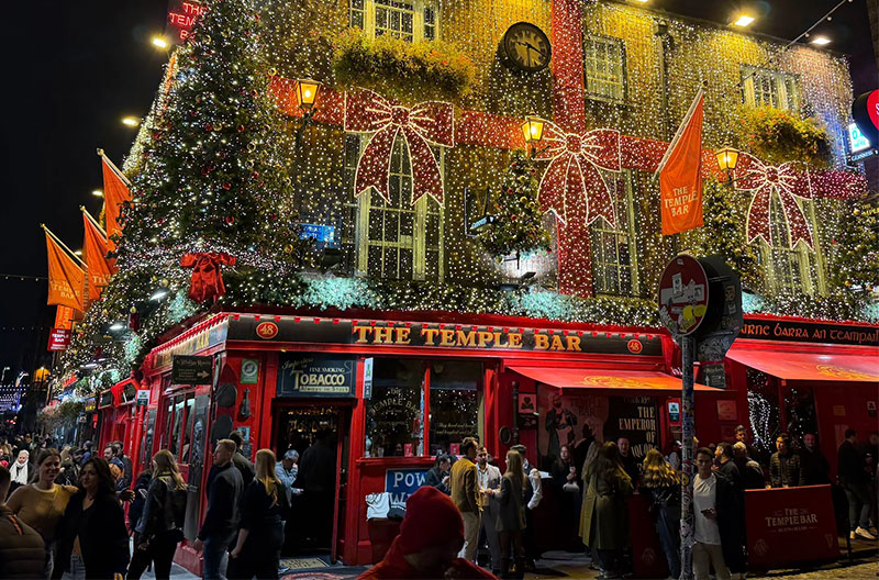 The Temple Bar Pub exterior