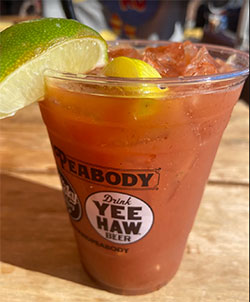 Ole Smoky Moonshine Bloody Mary at Yee-Haw Brewing Co.