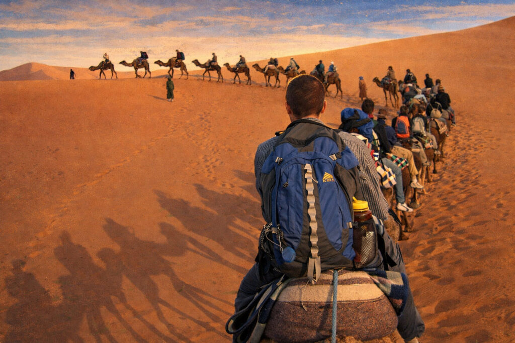 Camel Trek in the Sahara Desert with Rob