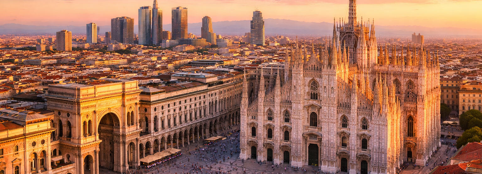 Milan's Duomo and skyline
