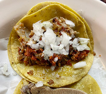 Mexico City, street tacos