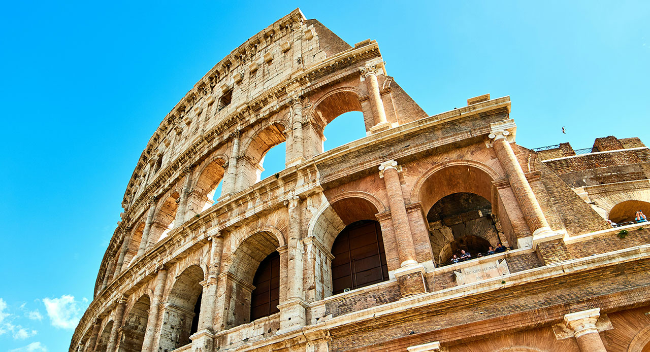 Colosseum, Exterior in Roma, Italy