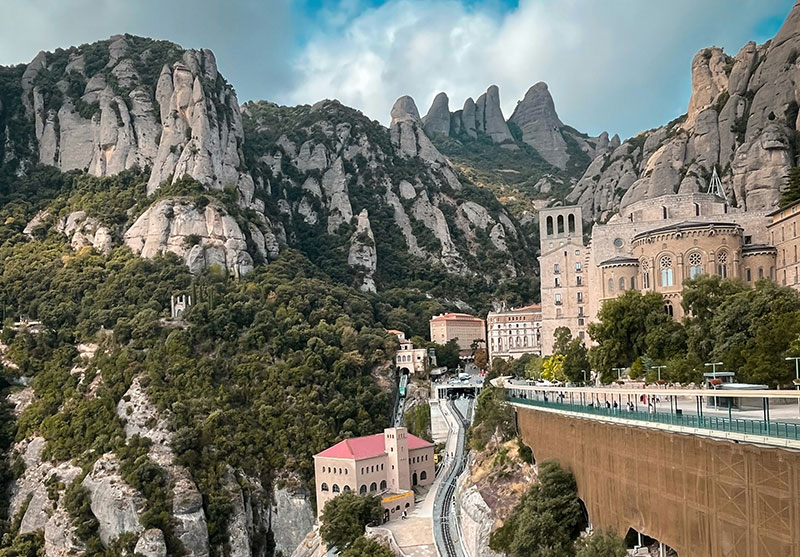 Monistrol de Montserrat in Spain