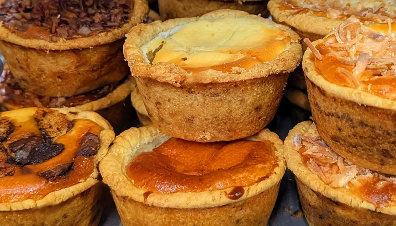 Traditional Mexican pastries at Panadería Eulo’s bakery in Puerto Vallarta.