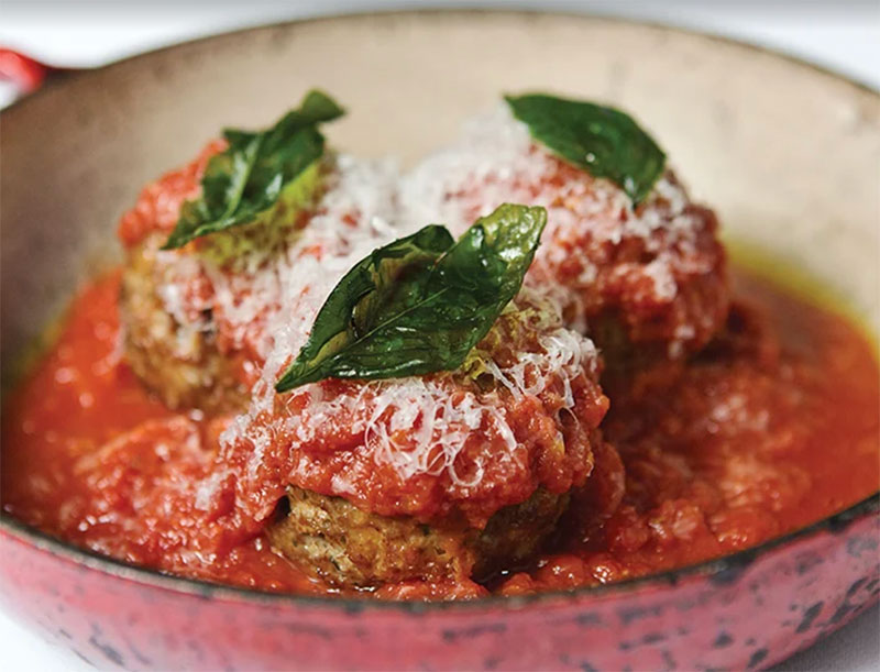 Carbone’s famous meatballs