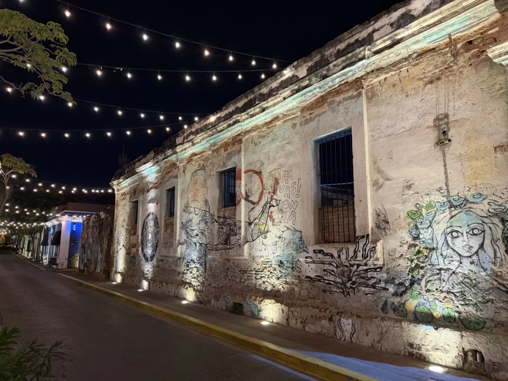 An evening walk through Mazatlán’s historic streets.